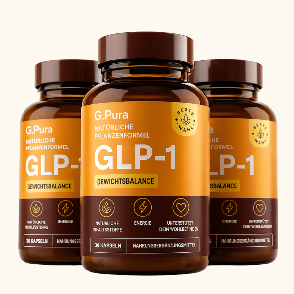 GLPura — 3 Flaschen des natürlichen GLP-1 Präparats